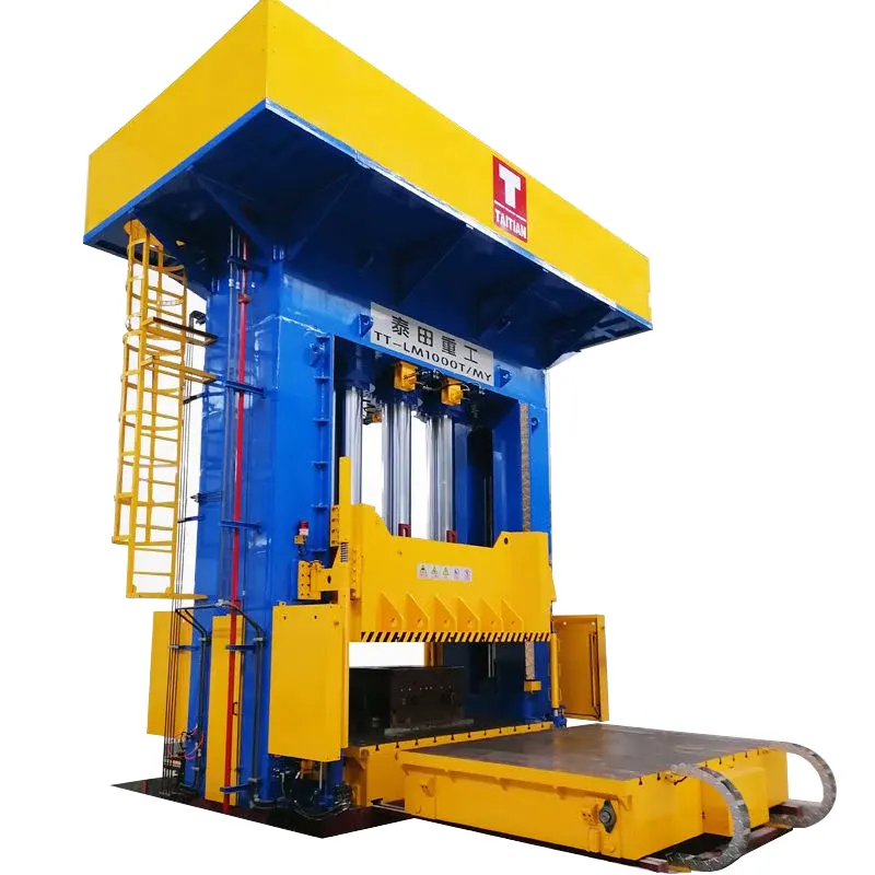 1000ton Komposit Hydraulic Press Kanggo Kasus Baterei Kendaraan Energi Anyar